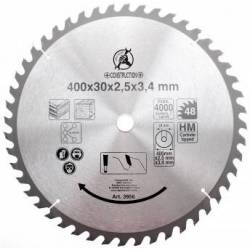 Lame de scie circulaire en métal dur | Ø 400 x 30 x 3