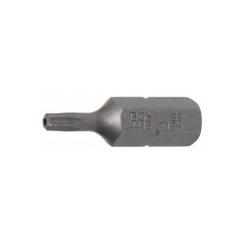 Embout | 8 mm (5/16") | profil T (pour Torx) avec perçage T15