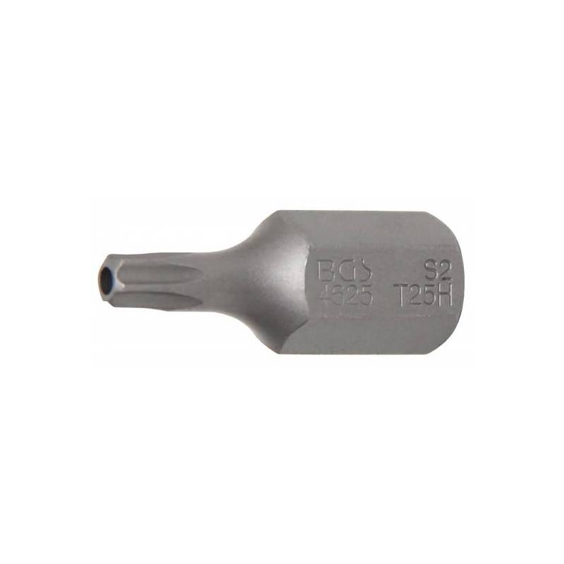 Embout | longueur 30 mm | 10 mm (3/8") | profil T (pour Torx) avec perçage T25