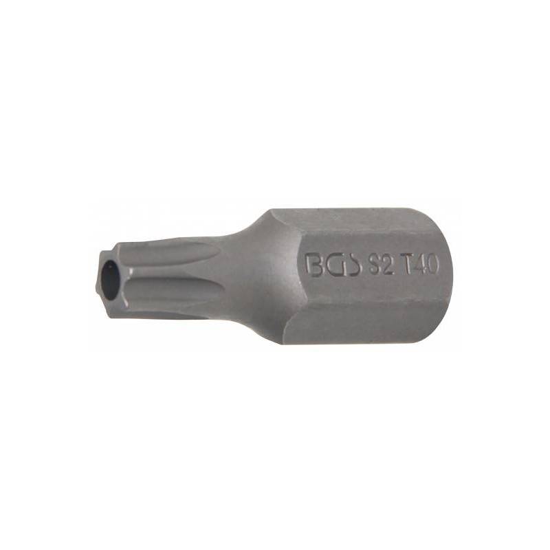 Embout | 10 mm (3/8") | profil T (pour Torx) avec perçage T40