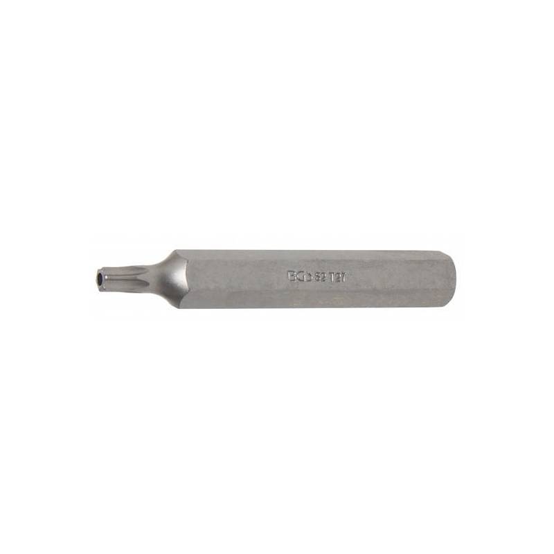 Embout | longueur 75 mm | 10 mm (3/8") | profil T (pour Torx) avec perçage T27