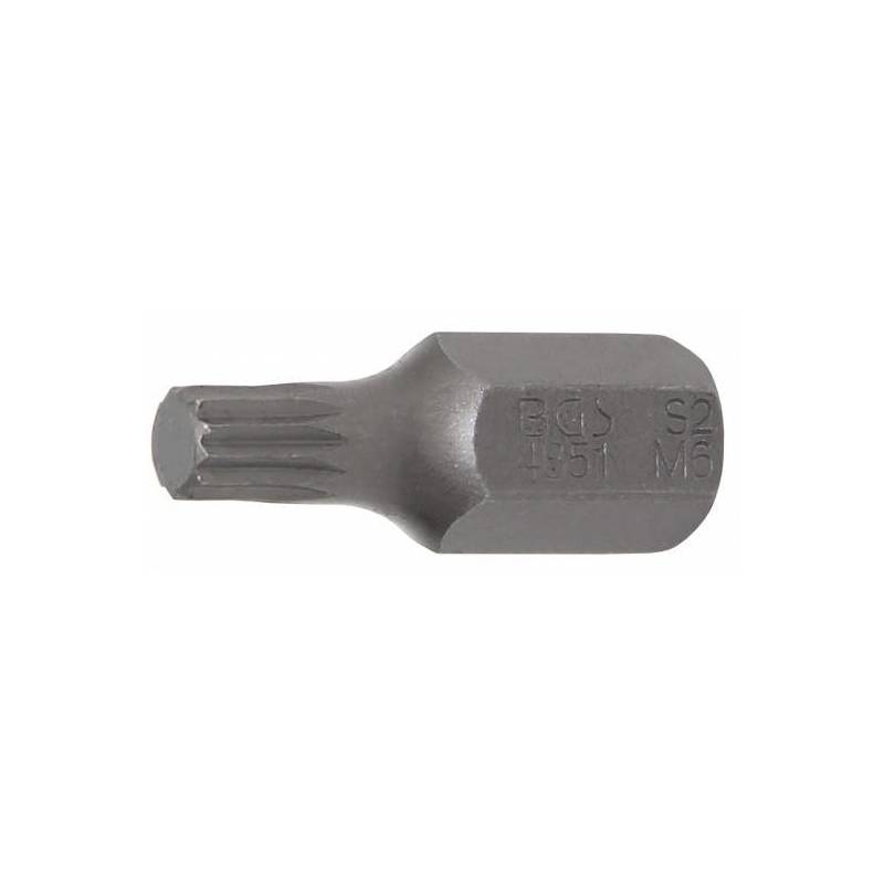 Embout | 10 mm (3/8") | denture multiple intérieure (pour XZN) M6