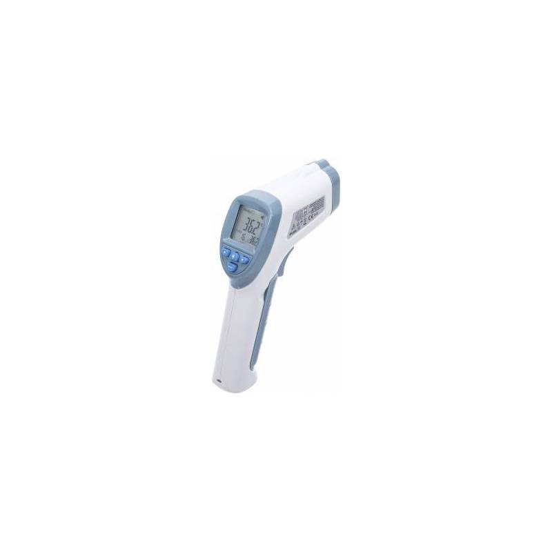 Thermomètre de fièvre de front | sans contact, infrarouge | pour mesure de personnes et d'objets | 0 - 100° BGS 6007