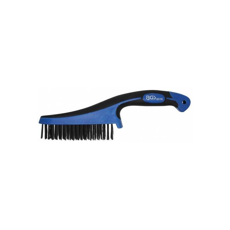 Brosse acier à poignée plastique | 282 mm