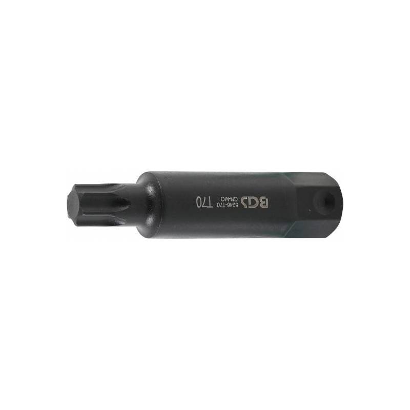 Embout | longueur 100 mm | 22 mm | profil T (pour Torx) T70