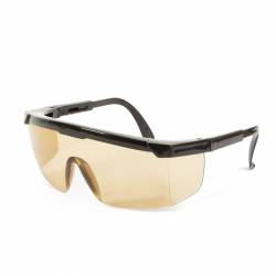 Lunettes de protection professionnelles pour lunettes avec protection UV - ambre