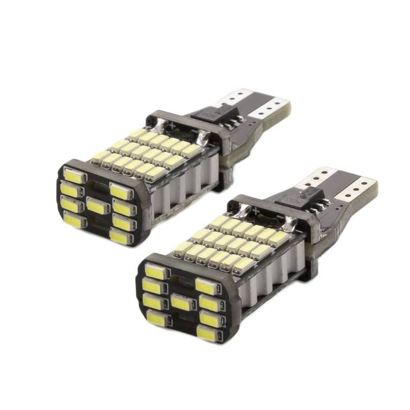 LED de voiture - CAN131 - T10 (W5W) - 450 lm - can-bus - SMD - 5W - 2 pcs / blister