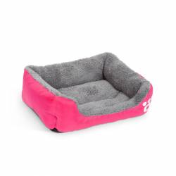 Lit pour chien - Taille "M" - 54 x 42 cm - Rose