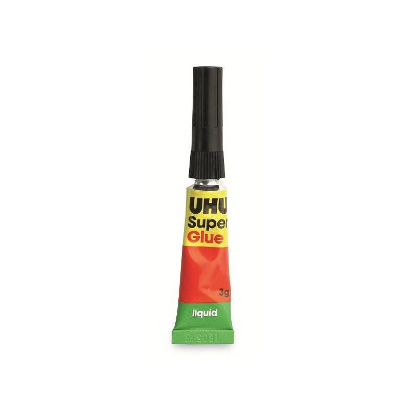 UHU Super Glue colle instantanée 3 g liquide