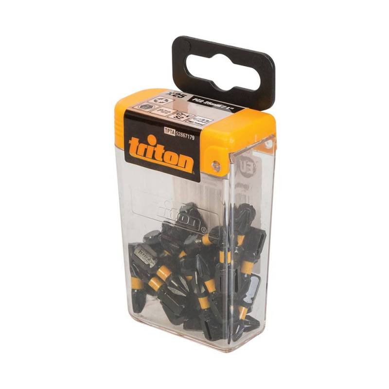 Lot de 25 embouts de vissage chocs Pozidriv - PZ2 - 25 mm à Bon Prix sur lecoindumecano.fr